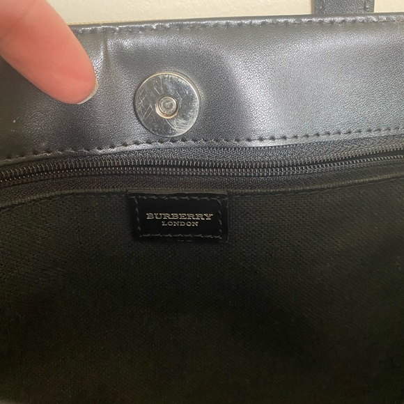 Authentic Burberry Tote and Wallet - Picture 5 of 6